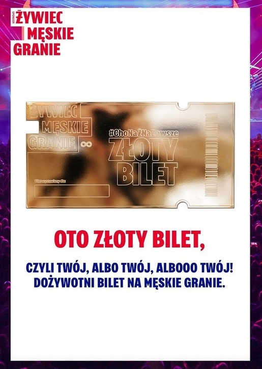 Na zwycięzców osobnego konkursu czekają dożywotnie bilety