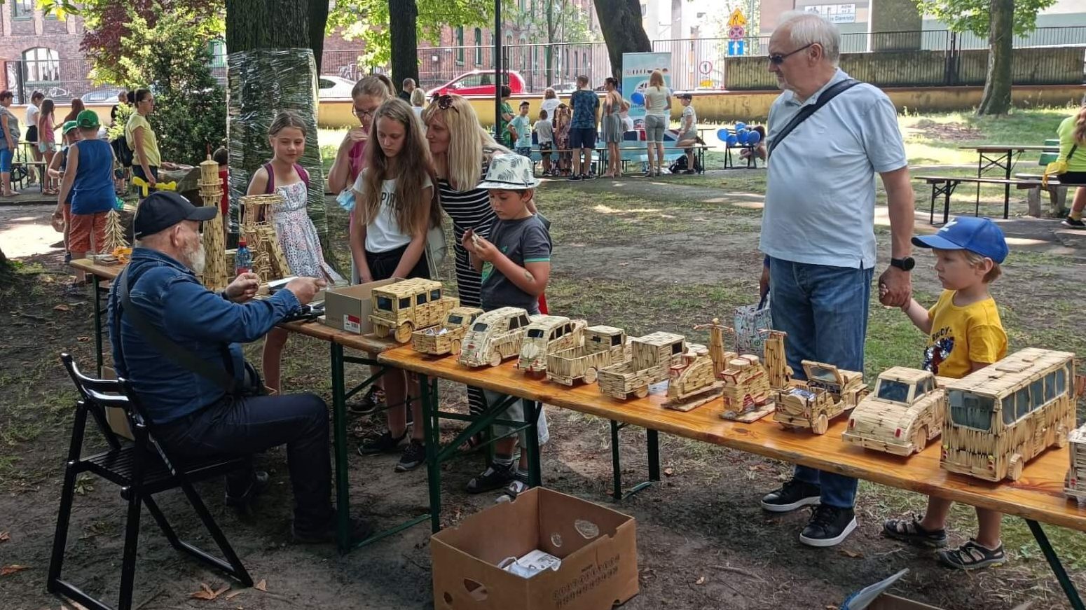 Ogród Śniadaniowy w MCK zawsze przyciąga tłum dzieci i rodziców